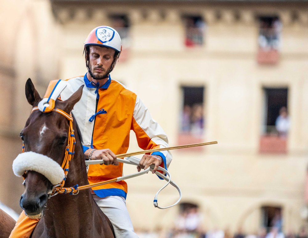 Palio #3 Unicorno — Palio di Siena photograph by Vanessa Taylor
