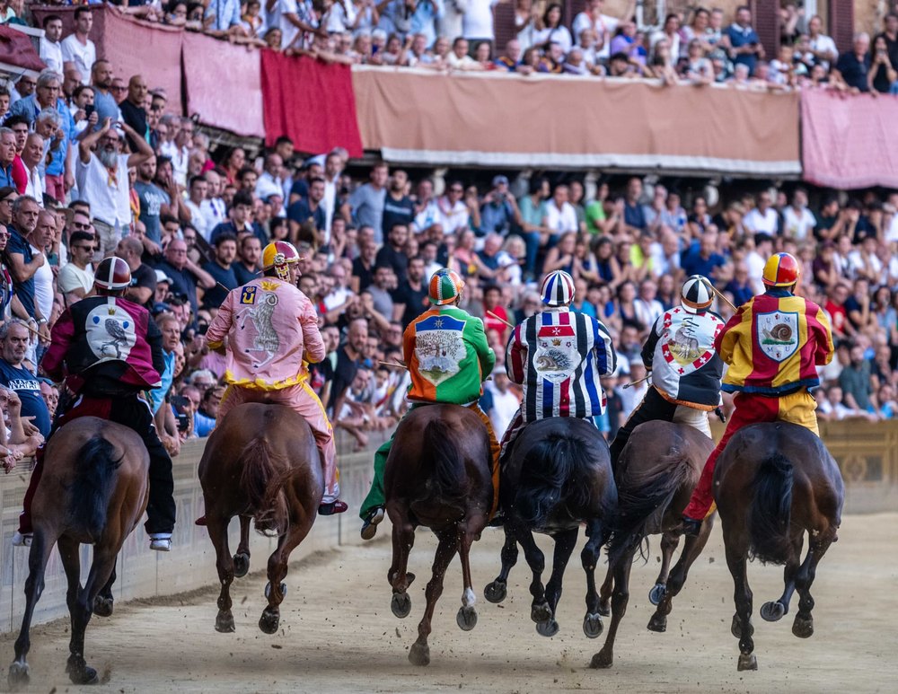Palio #5 Colours of the Palio — Palio di Siena photograph by Vanessa Taylor