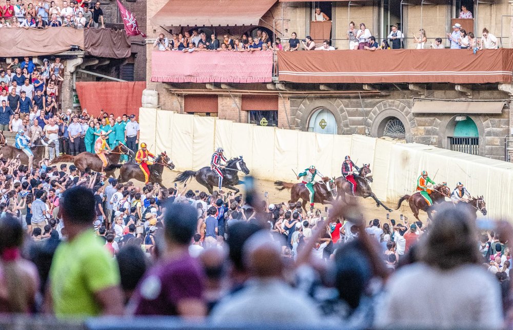 Palio #6 San Martino — Palio di Siena photograph by Vanessa Taylor